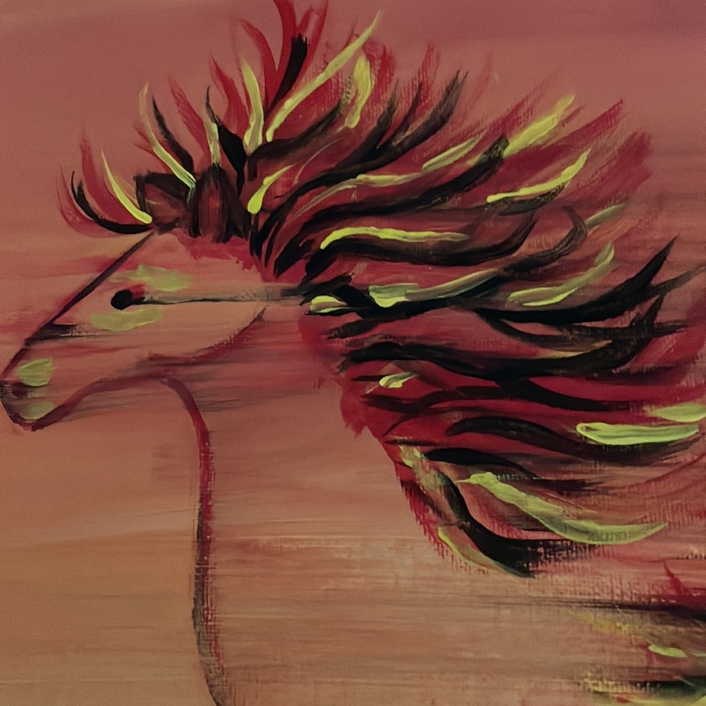 Original acrylic One of a kind hand painted. - Picture 5 of 6